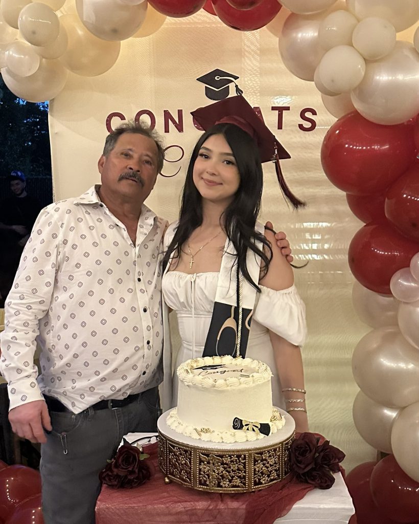 OPCMIA Scholarship Winner CITLALLI LOPEZ-BARRAGAN Pictured with her father, Filiberto Lopez-Mendoza of local 300, Pleasanton, CA Citlalli will be attending Sacramento State University
