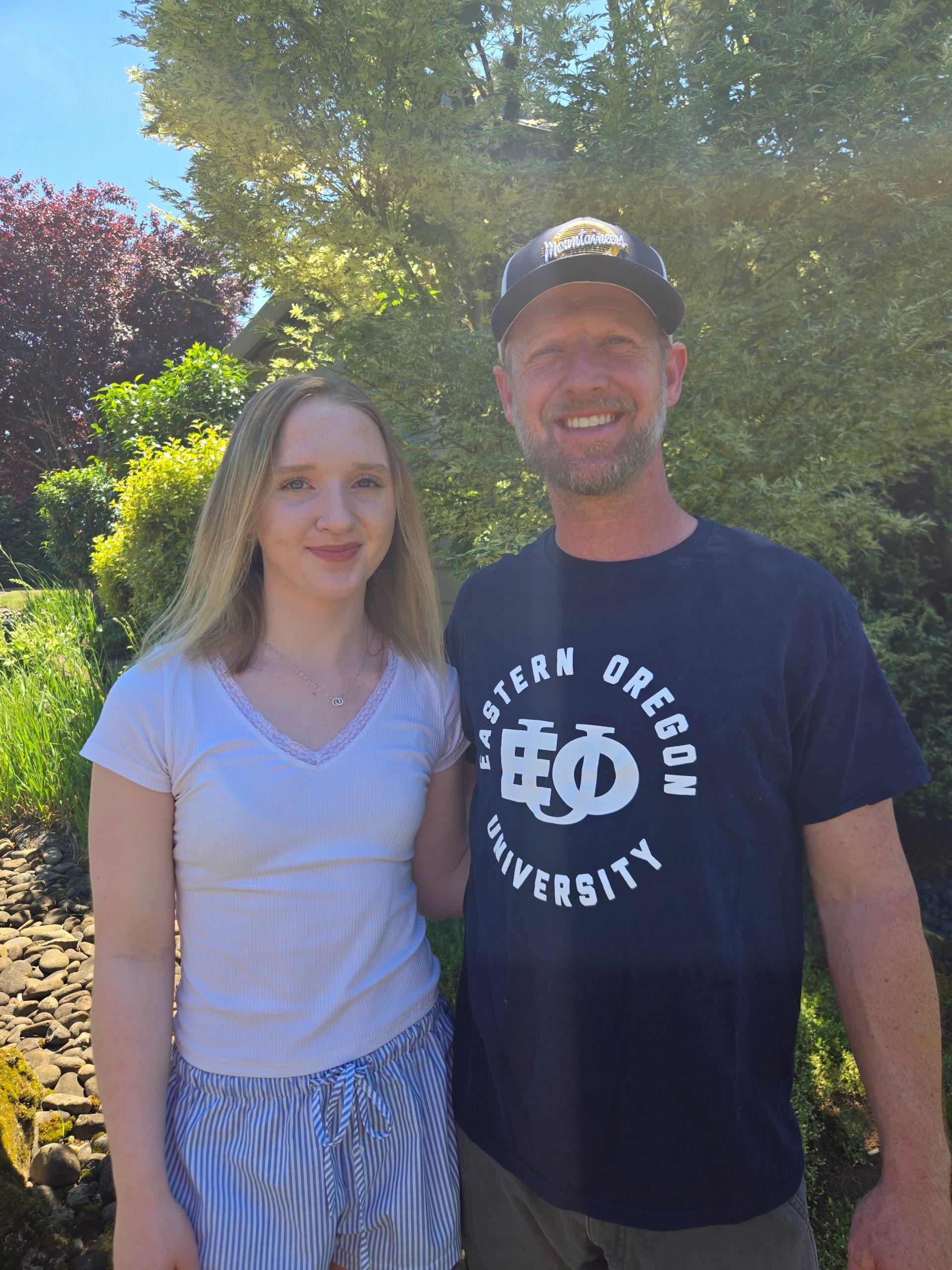 OPCMIA Scholarship Winner EMMA COMER Pictured with her father, Shaun Comer of Local 555, Portland, OR Emma will be attending Eastern Oregon University, La Grande, OR