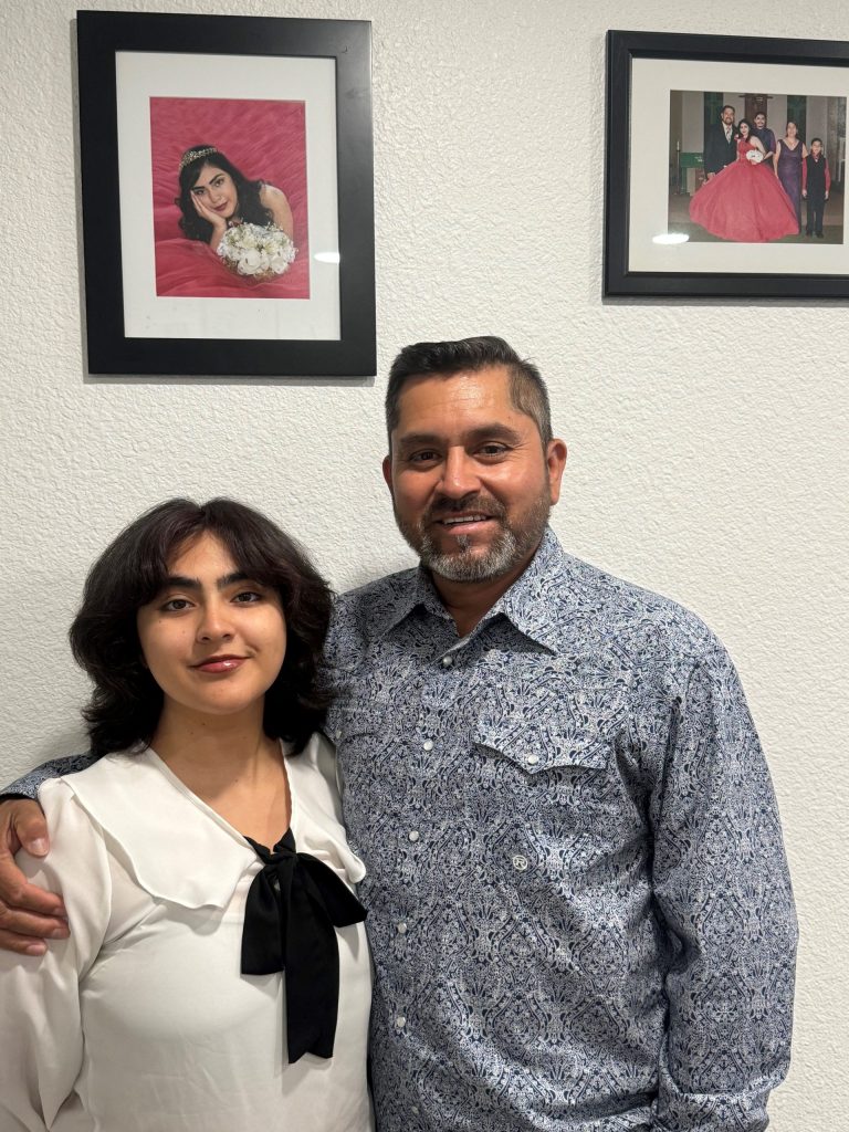 OPCMIA Scholarship Winner JAZMIN DUEÑAS-IBARRA Pictured with her father, Rogelio Duenas-Lopez of local 400, Sacramento, CA Jazmin is a student at California State University East Bay