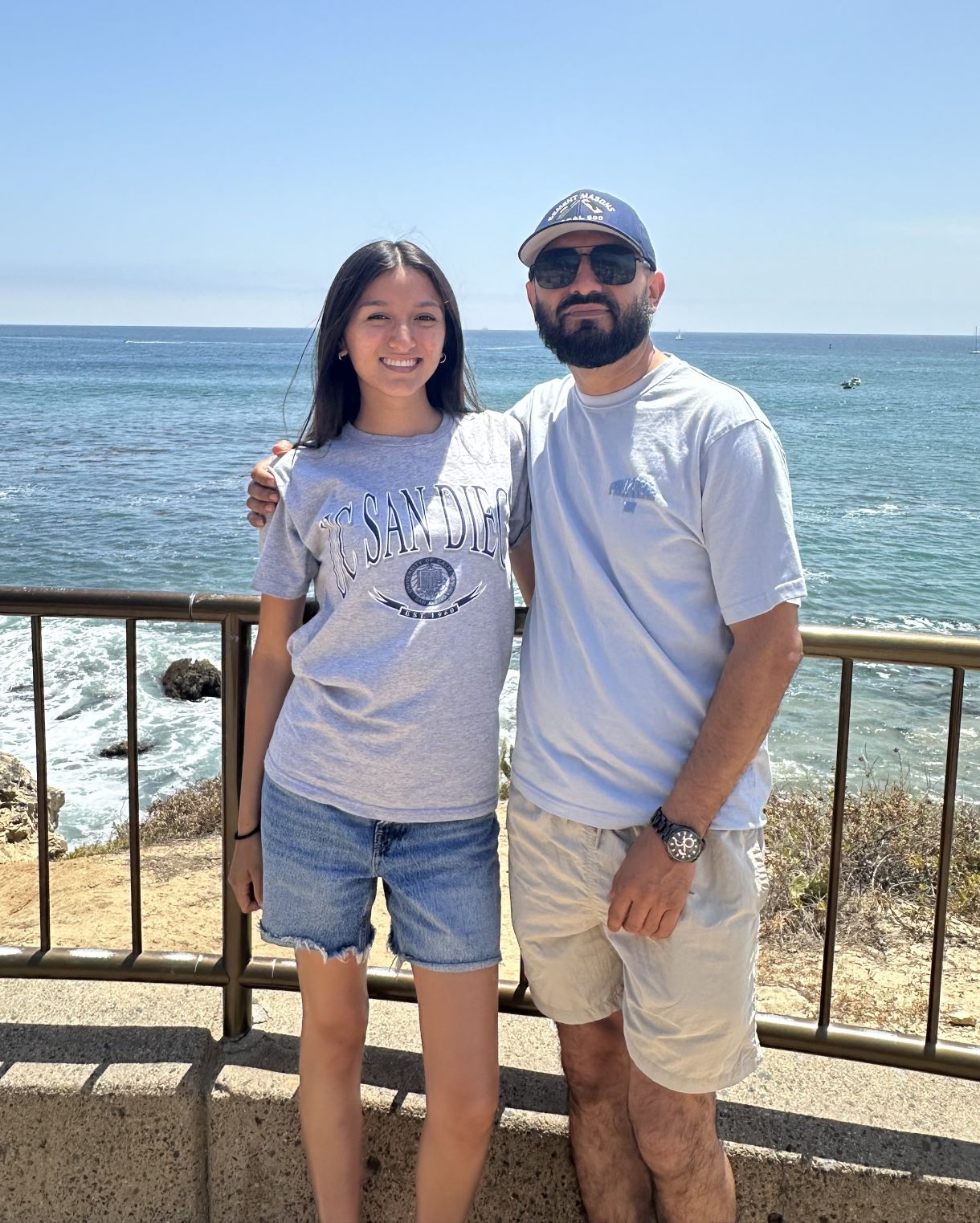OPCMIA Scholarship Winner ALINA ZAVALA Pictured with her father, Hugo Zavala Herrejon, of Local 300 Pleasanton, CA Alina will be attending the University of California San Diego