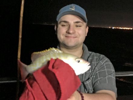 Sheldon Enns Caught Lane Snapper in Ft Lauderdale